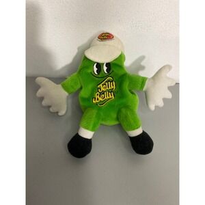 Jelly‎ Belly Green Apple Plush Toy Stuffed Animal Mascot 1999